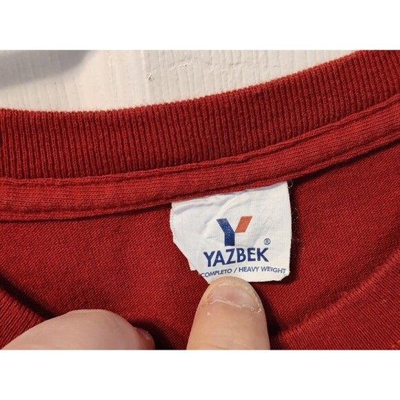 Red Cozumel, Mexico Iguana T-Shirt Size XL-Unisex - Picture 4 of 5